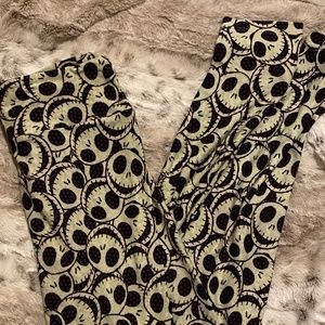 Lularoe Jack Skelington Leggings